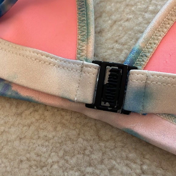 TRIANGL Bibi Luna Tie Dye Bikini Top Bottom Set - Picture 6 of 7